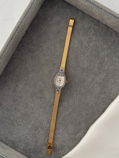 Gorgeous Vintage Diamond Bezel Watch