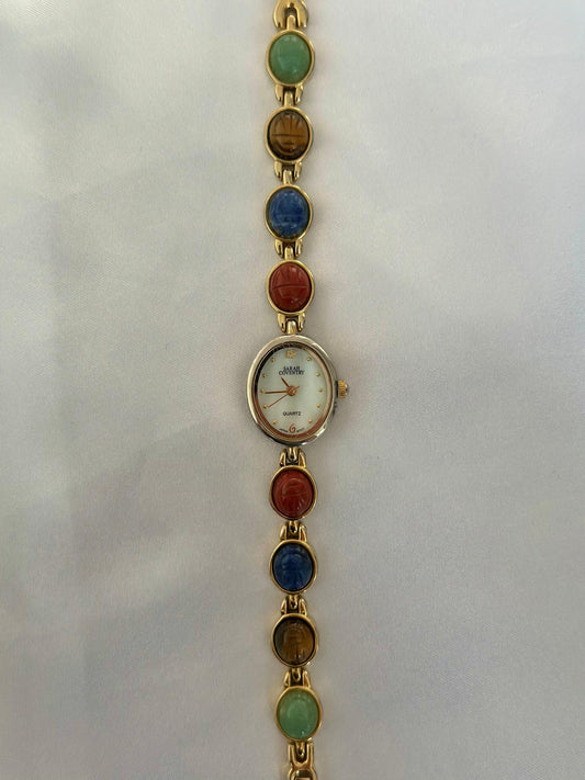 Vintage Scarab Watch