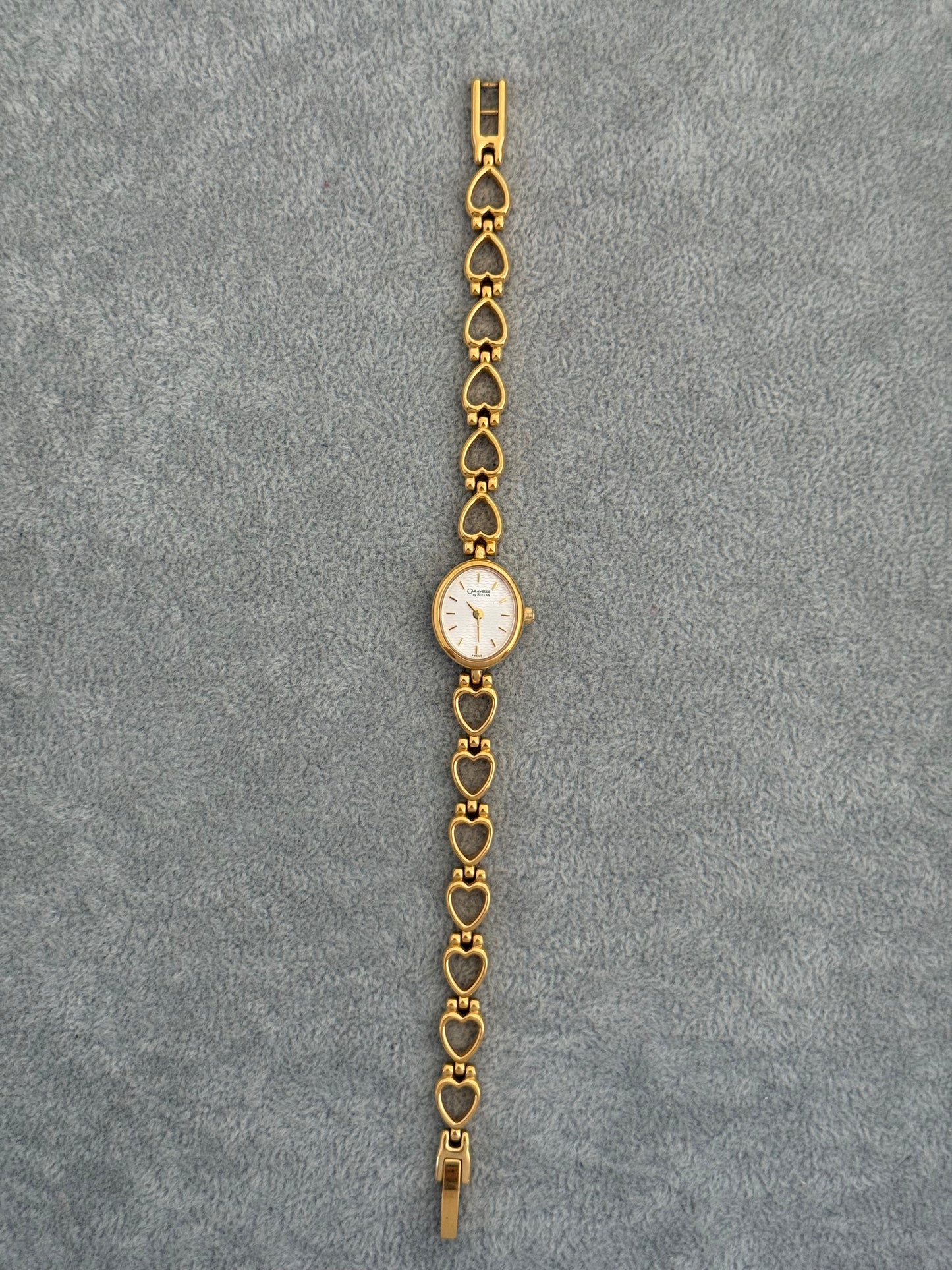 Cute Vintage Bulova Hearts Watch