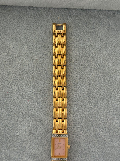 Rare Vintage Pink Dial Seiko Watch