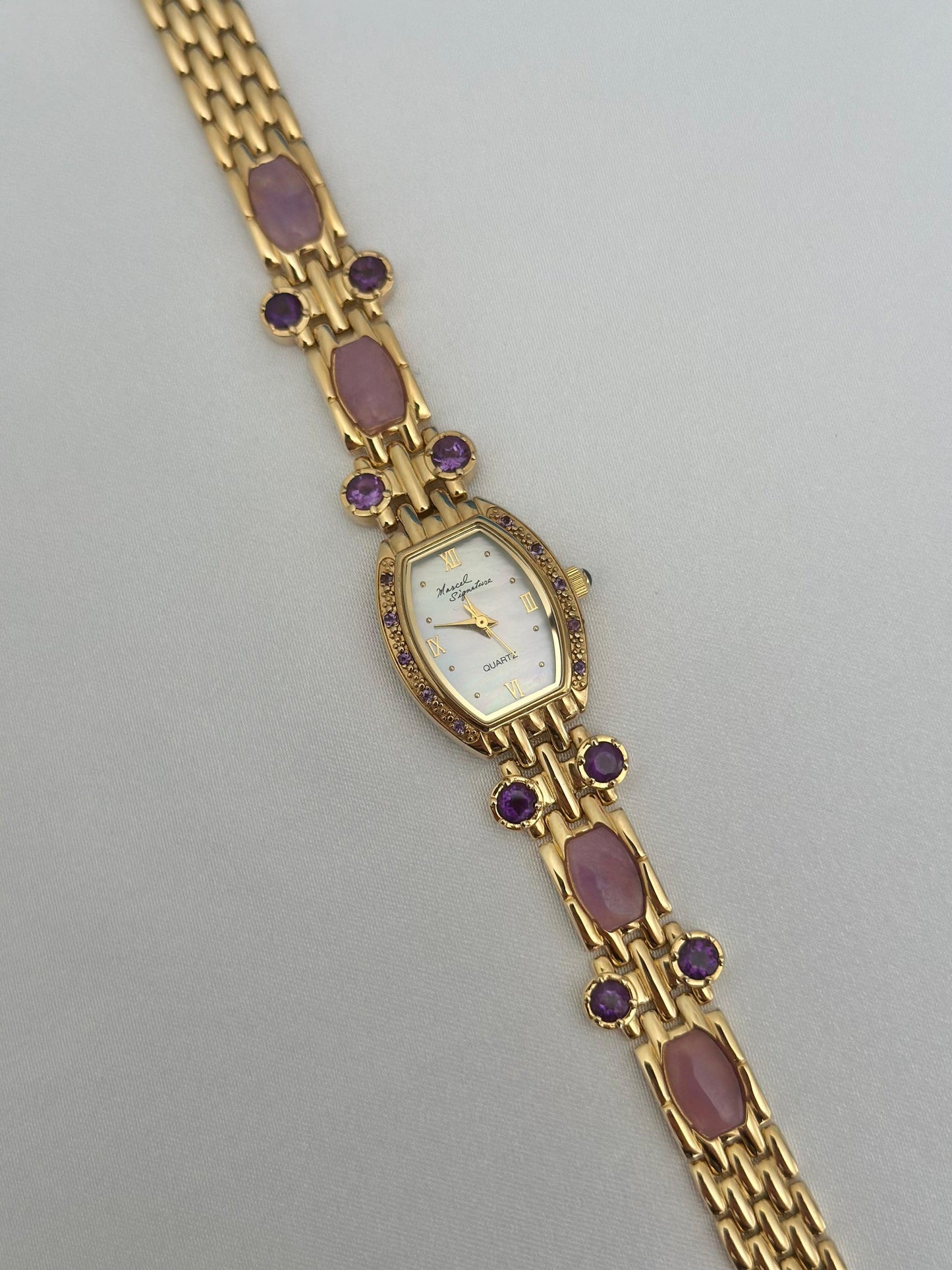 Vintage Amethyst Watch