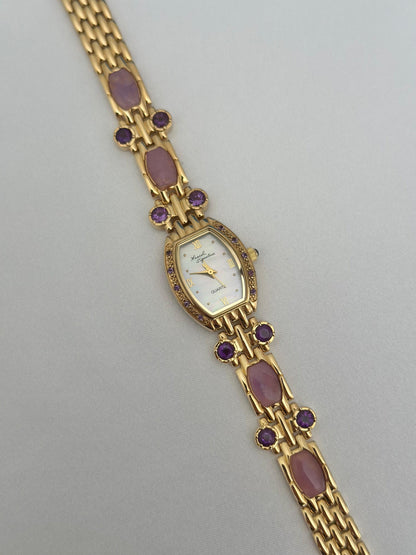 Vintage Amethyst Watch