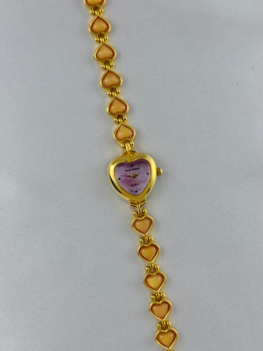 Vintage Heart Watch