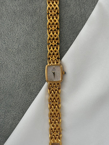 Vintage Mother Of Pearl Seiko Watch