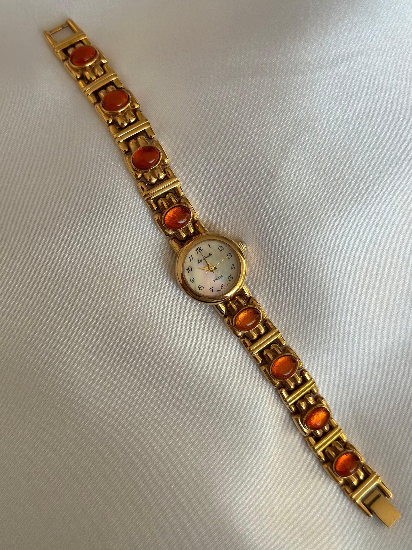 Vintage Amber Gem Watch