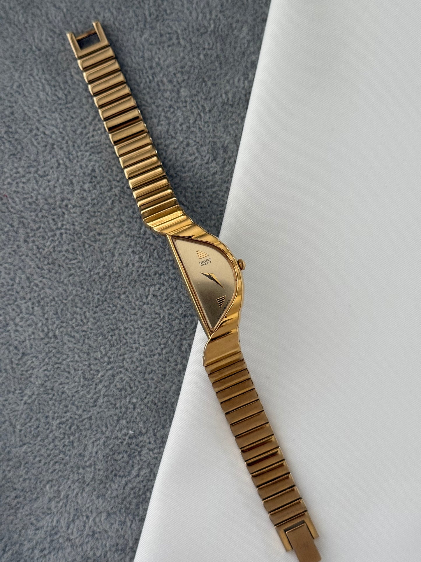 Rare Vintage Half Moon Seiko Watch