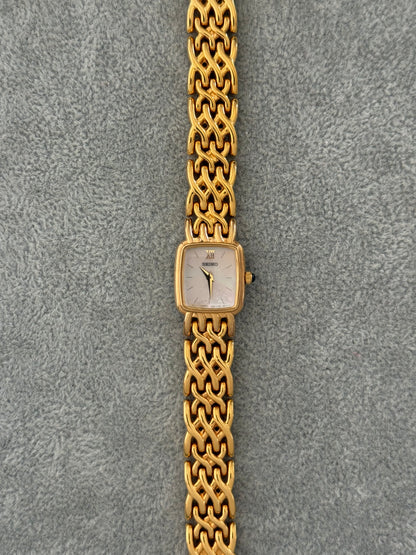 Vintage Mother Of Pearl Seiko Watch