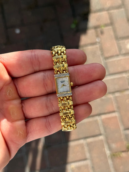 Rare Diamond Bezel Citizen Watch