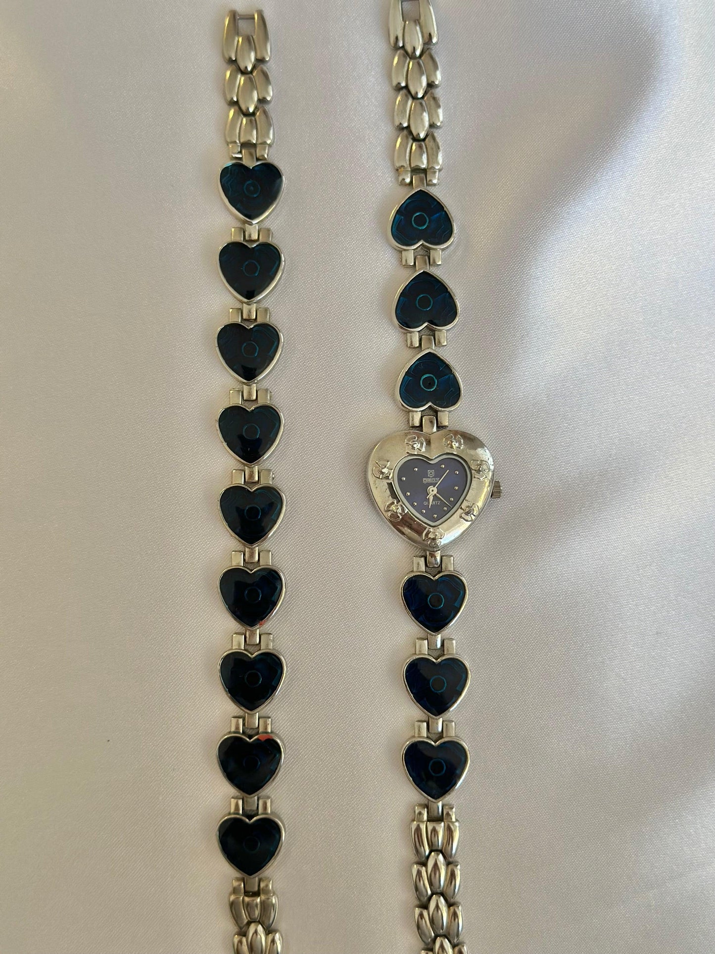 Vintage Heart Watch Set