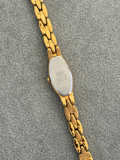 Rare Vintage Mother of Pearl Seiko Watch SE20-7201