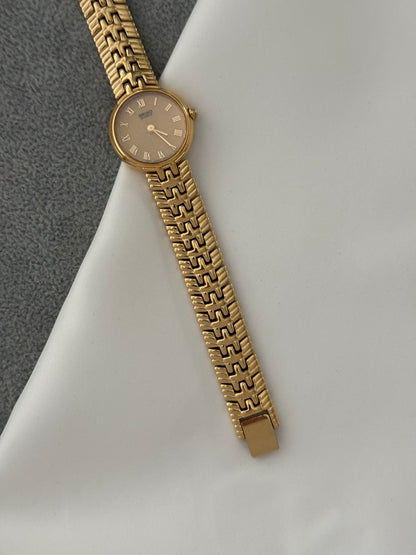 Vintage Champagne Dial Seiko Watch
