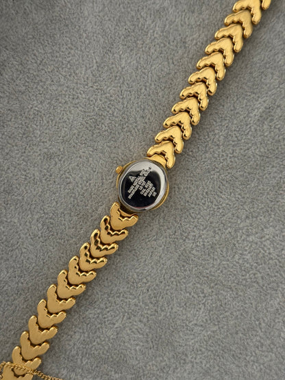 Vintage Mother Of Pearl Accurist Watch