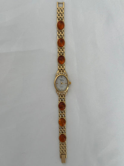 Vintage Amber Gem Watch