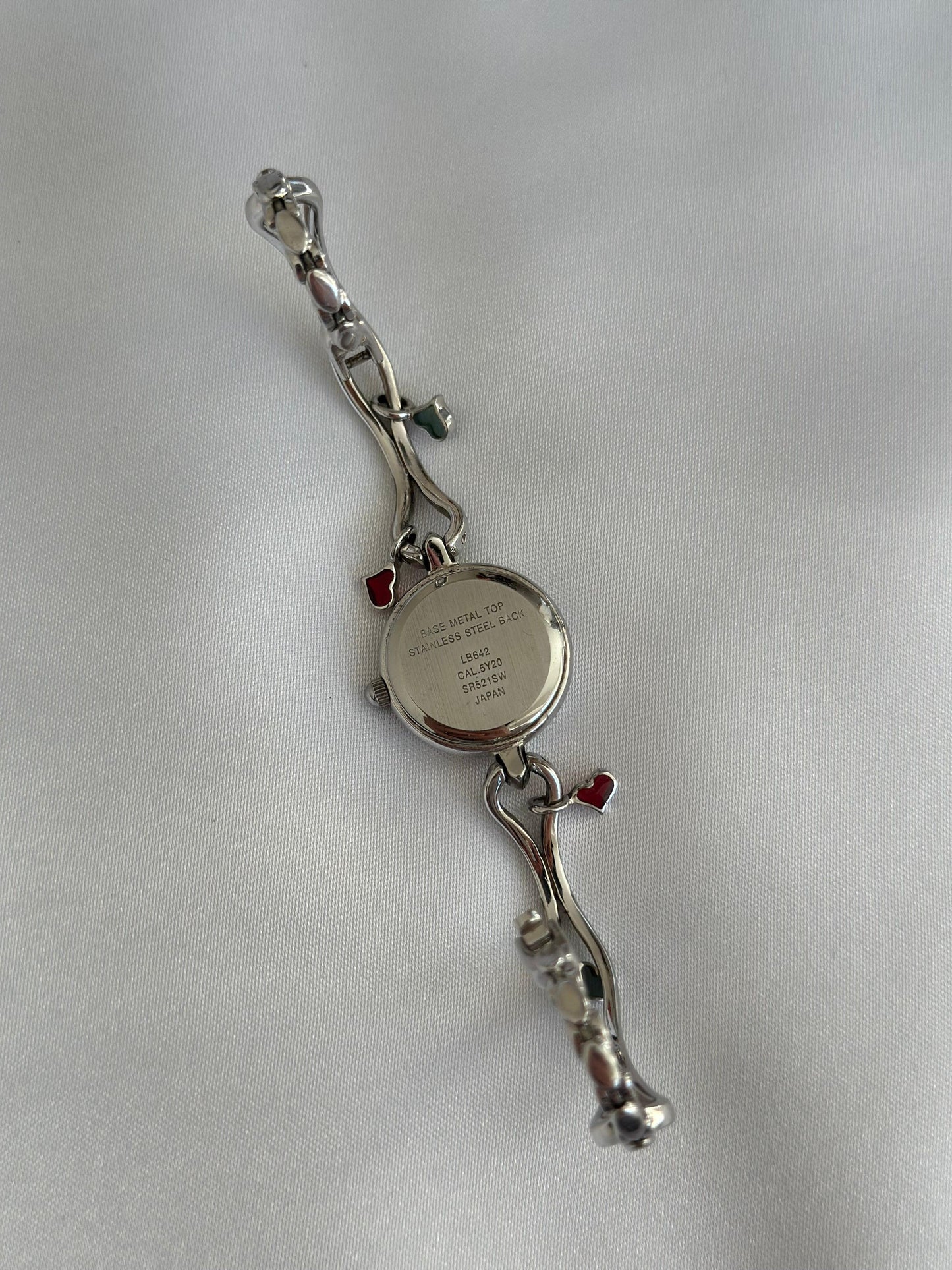 Vintage Heart Pendant Accurist Watch