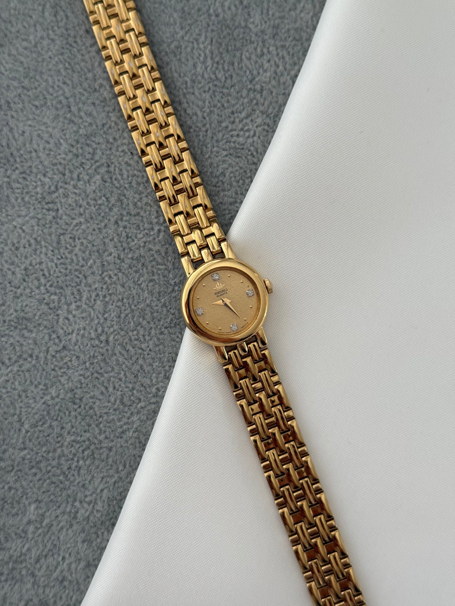 Vintage Diamond Dial Seiko