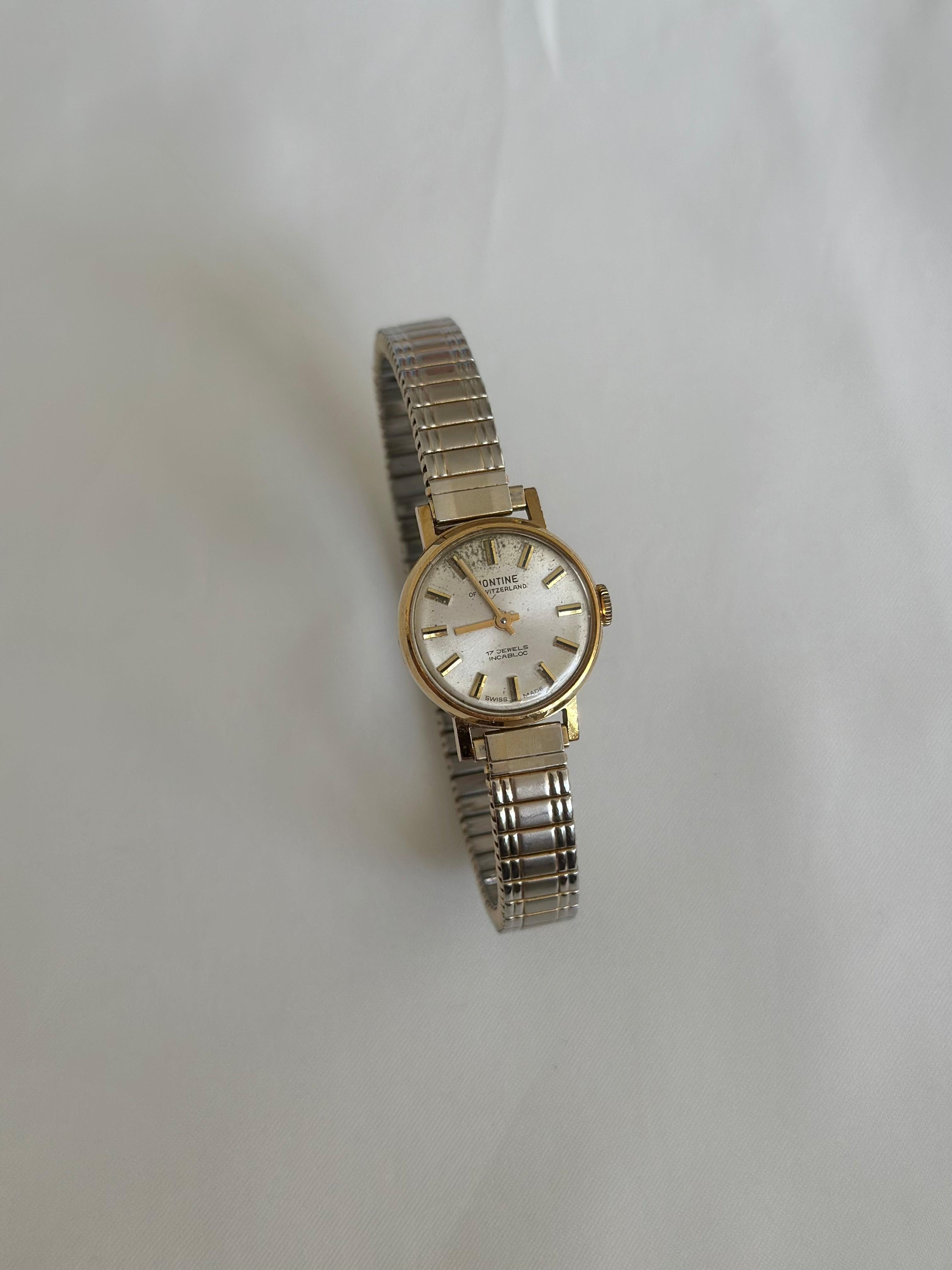 Vintage 17 Jewels Montine Watch ekiztas collection