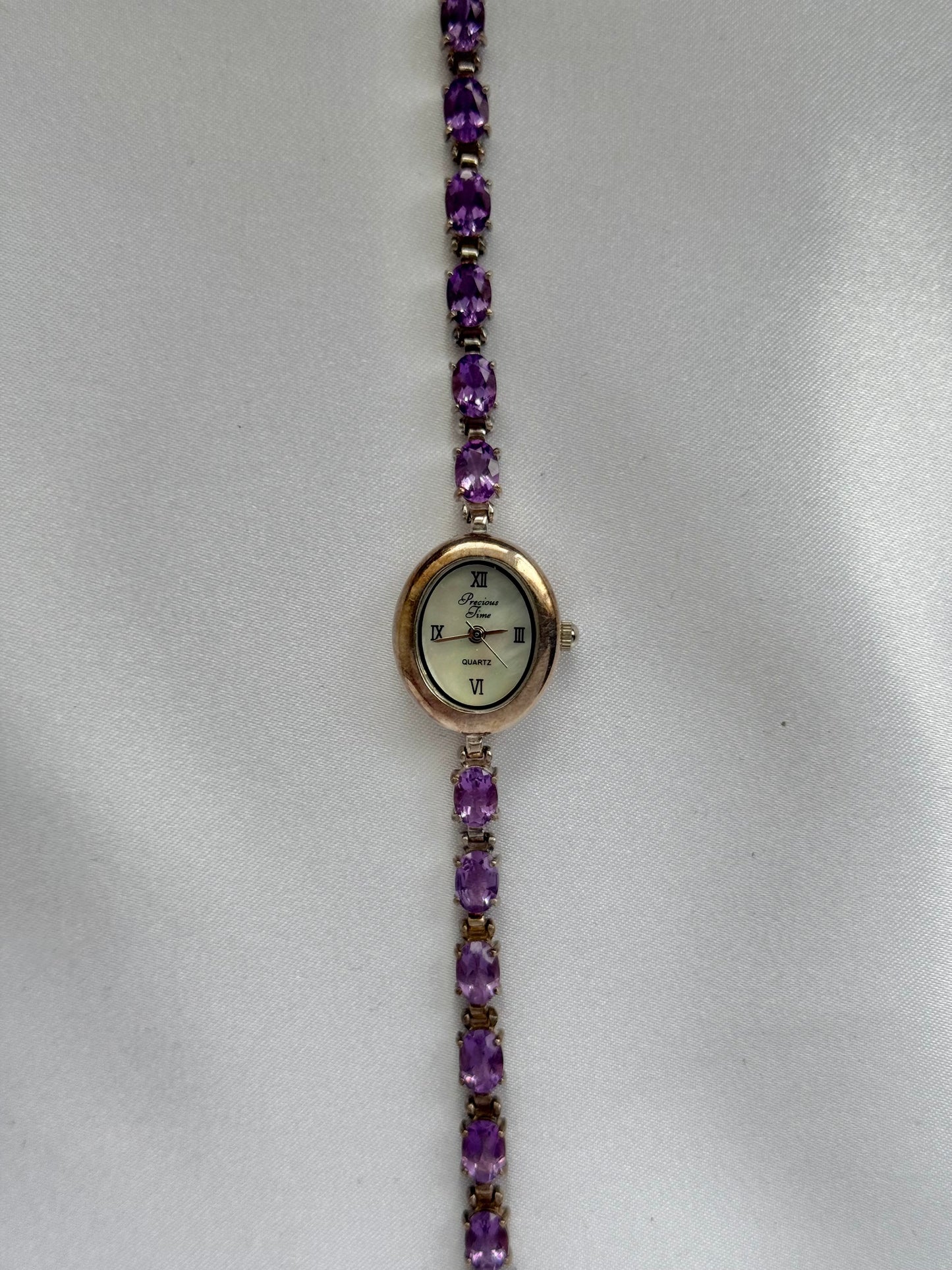 Vintage Purple Gem Watch