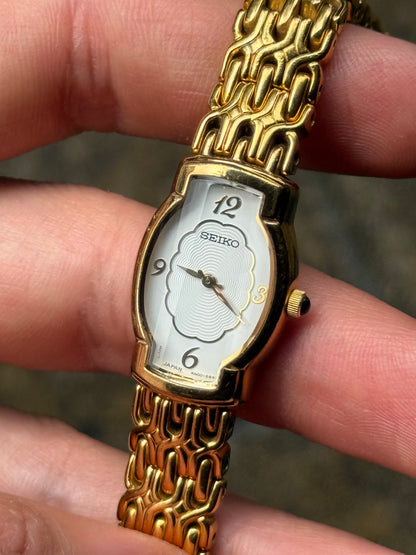 July 1987 Vintage Gold Seiko Watch 4N00-7070