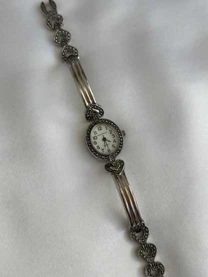 Montre vintage en argent