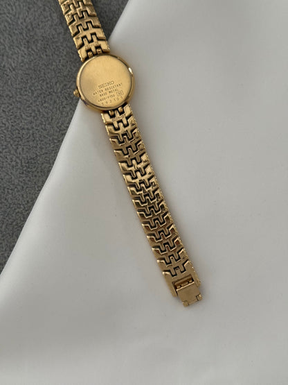 Vintage Champagne Dial Seiko Watch