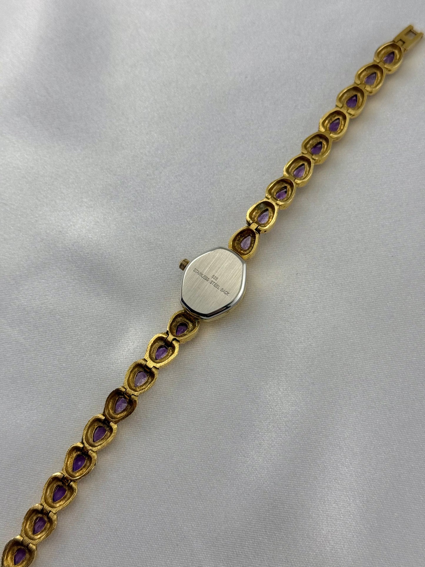 Rare Vintage Amethyst Gem Watch