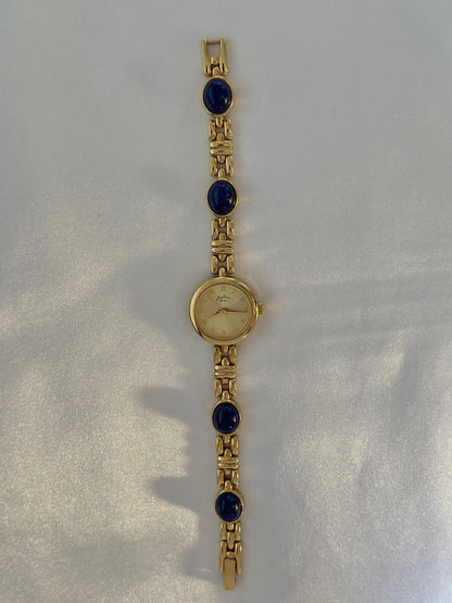 Vintage Lapis Lazuli Gem Watch