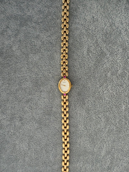 Rare Vintage Ruby Gem Seiko Watch