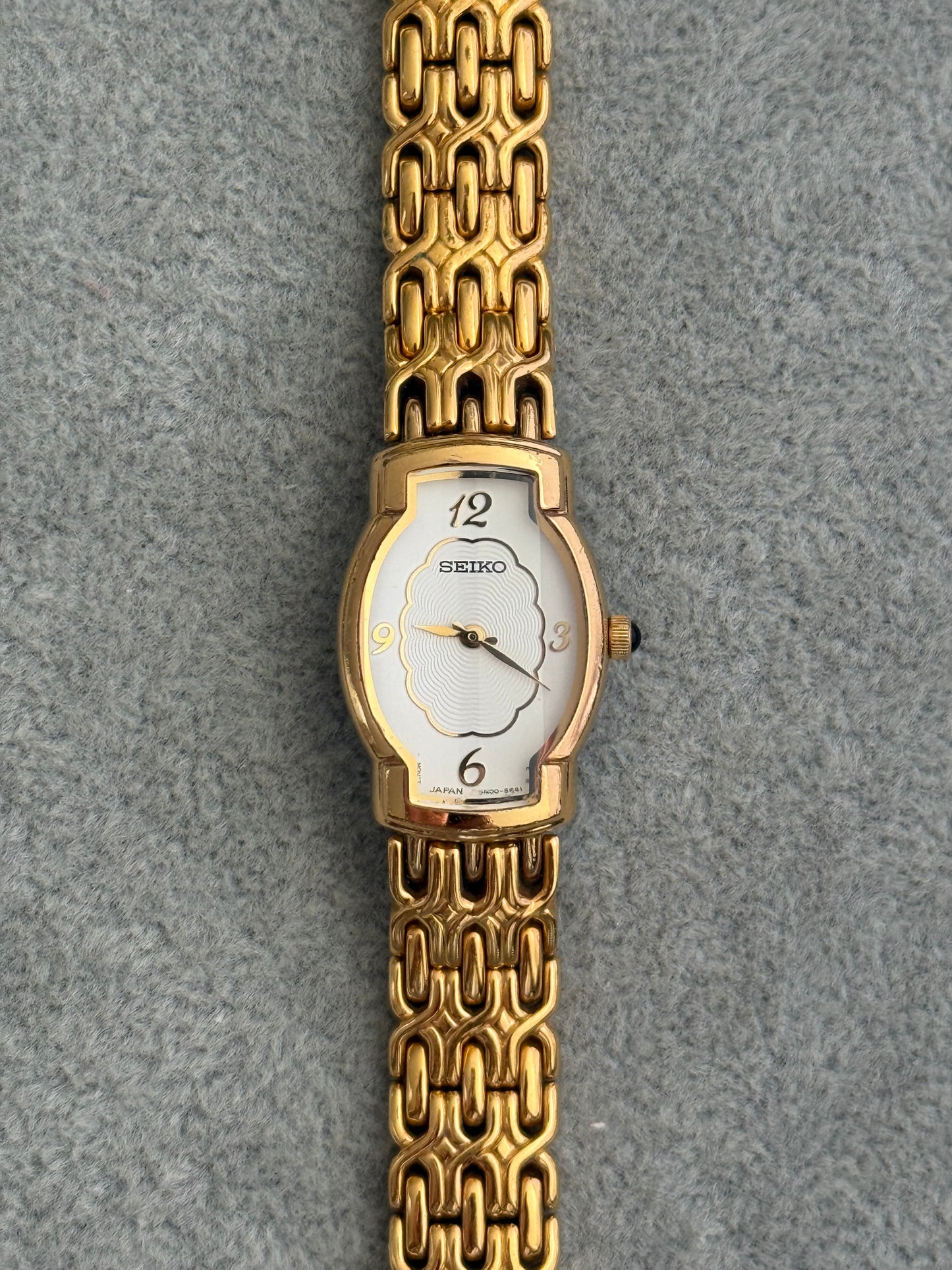 July 1987 Vintage Gold Seiko Watch 4N00-7070