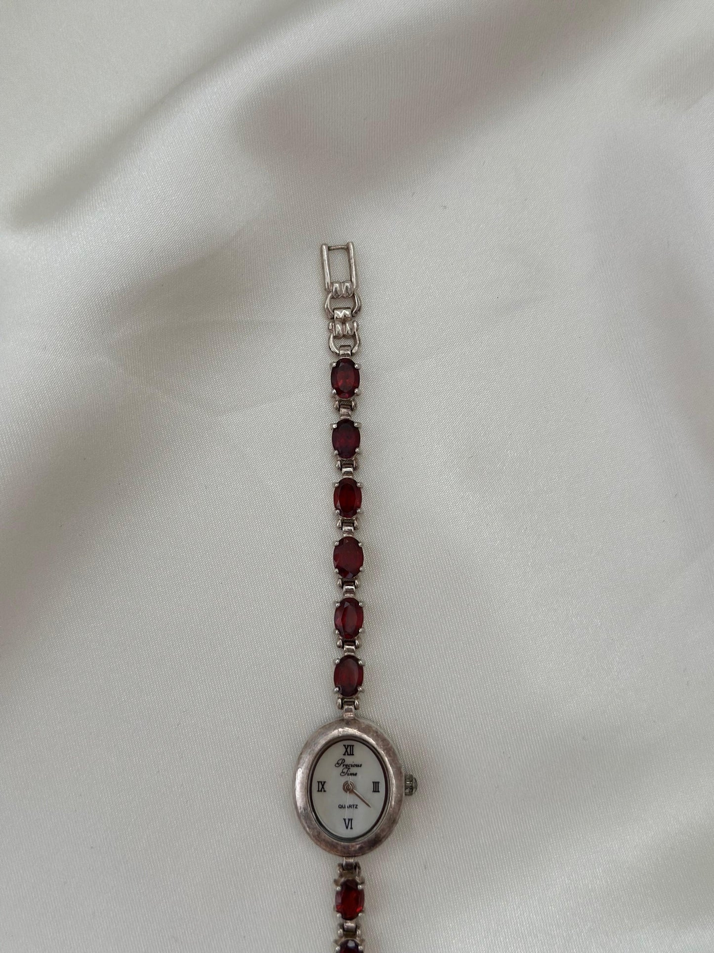 Vintage Red Gem Watch