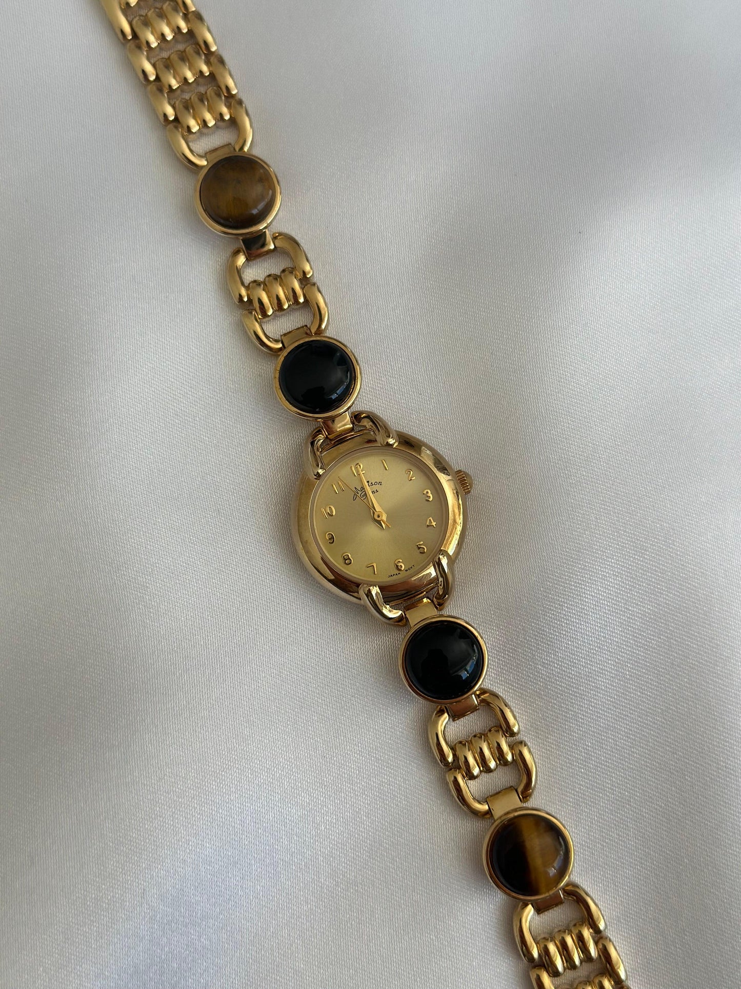 Vintage Semi-Precious Stone Watch