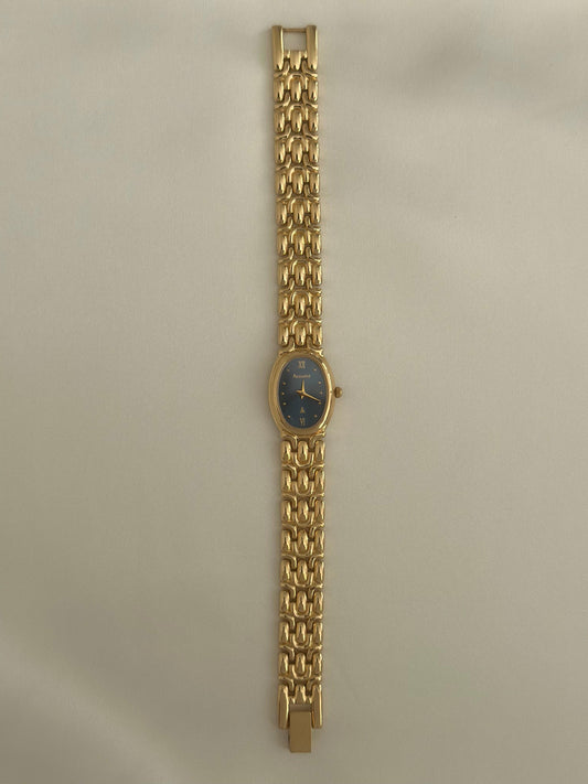 Vintage Blue Dial Accurist Watch