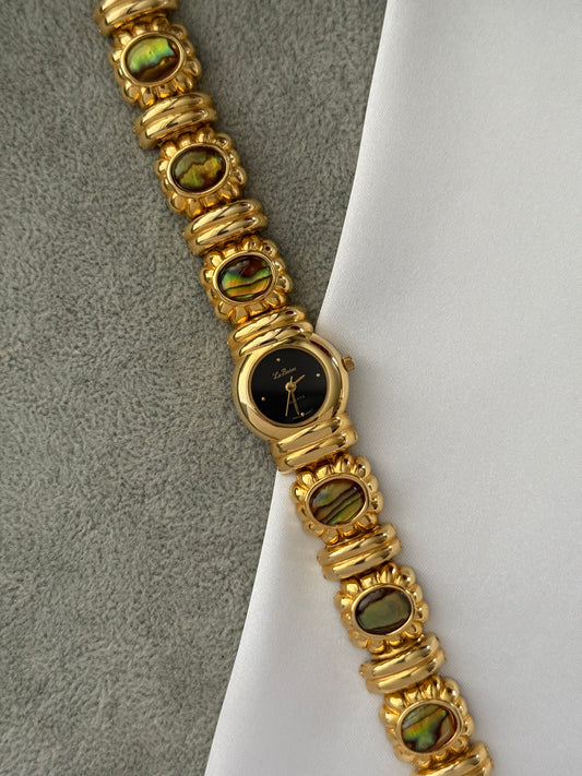 Vintage Chunky Abalone Watch
