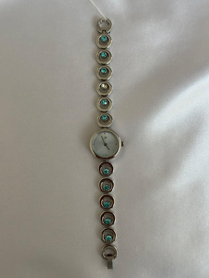 Vintage Blue Gem Watch