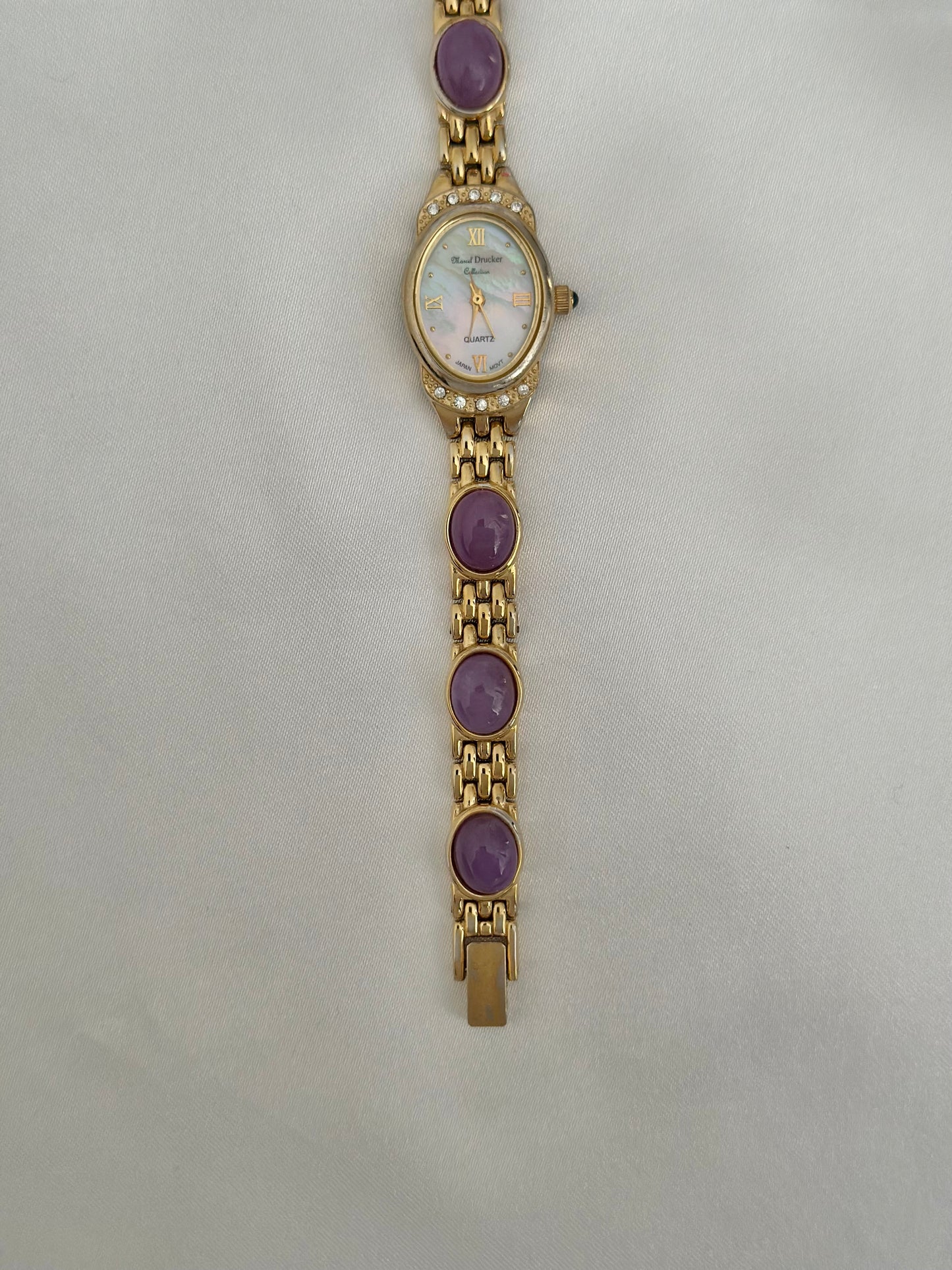 Vintage Amethyst Gem Watch