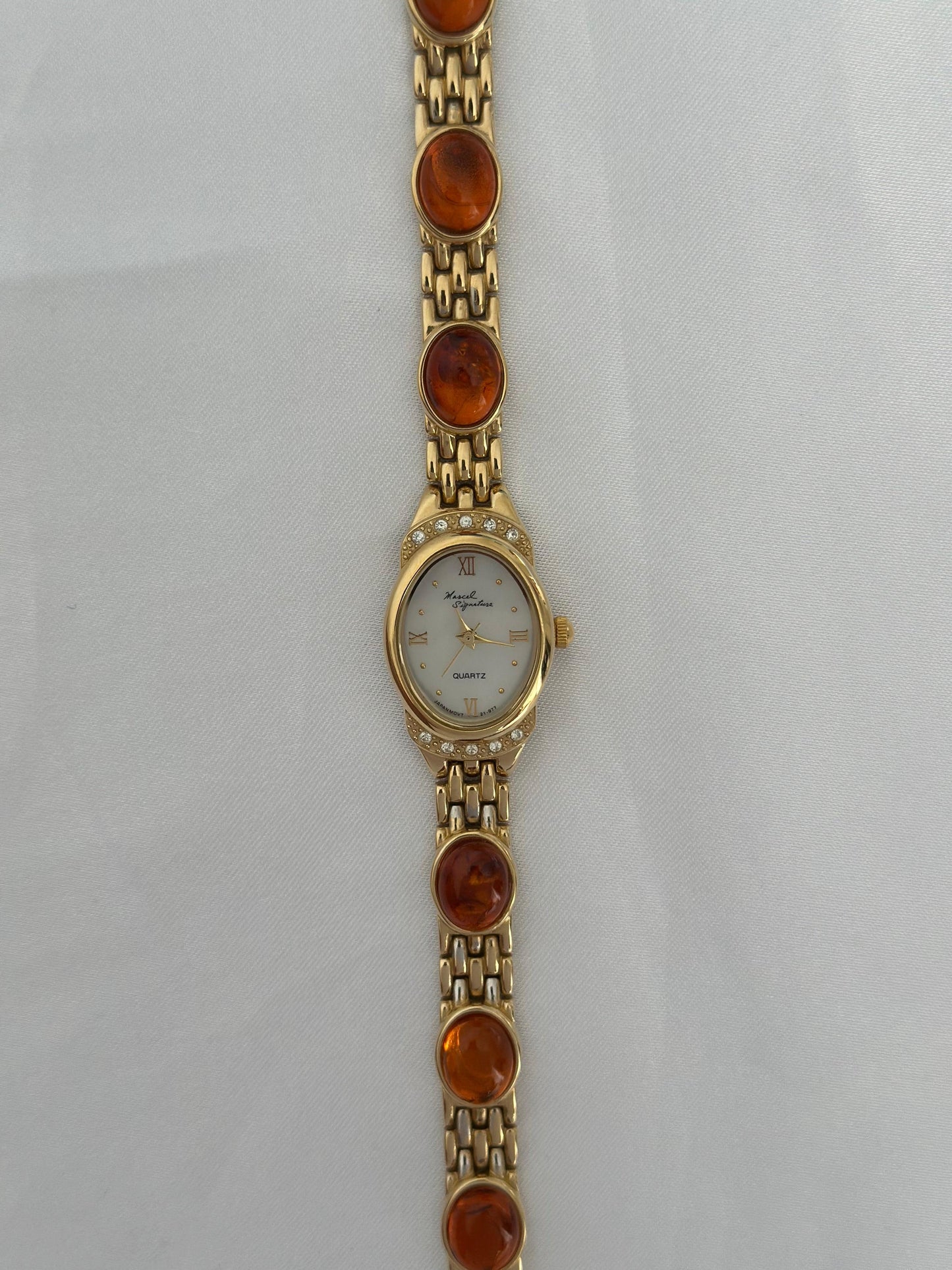 Vintage Amber Gem Watch