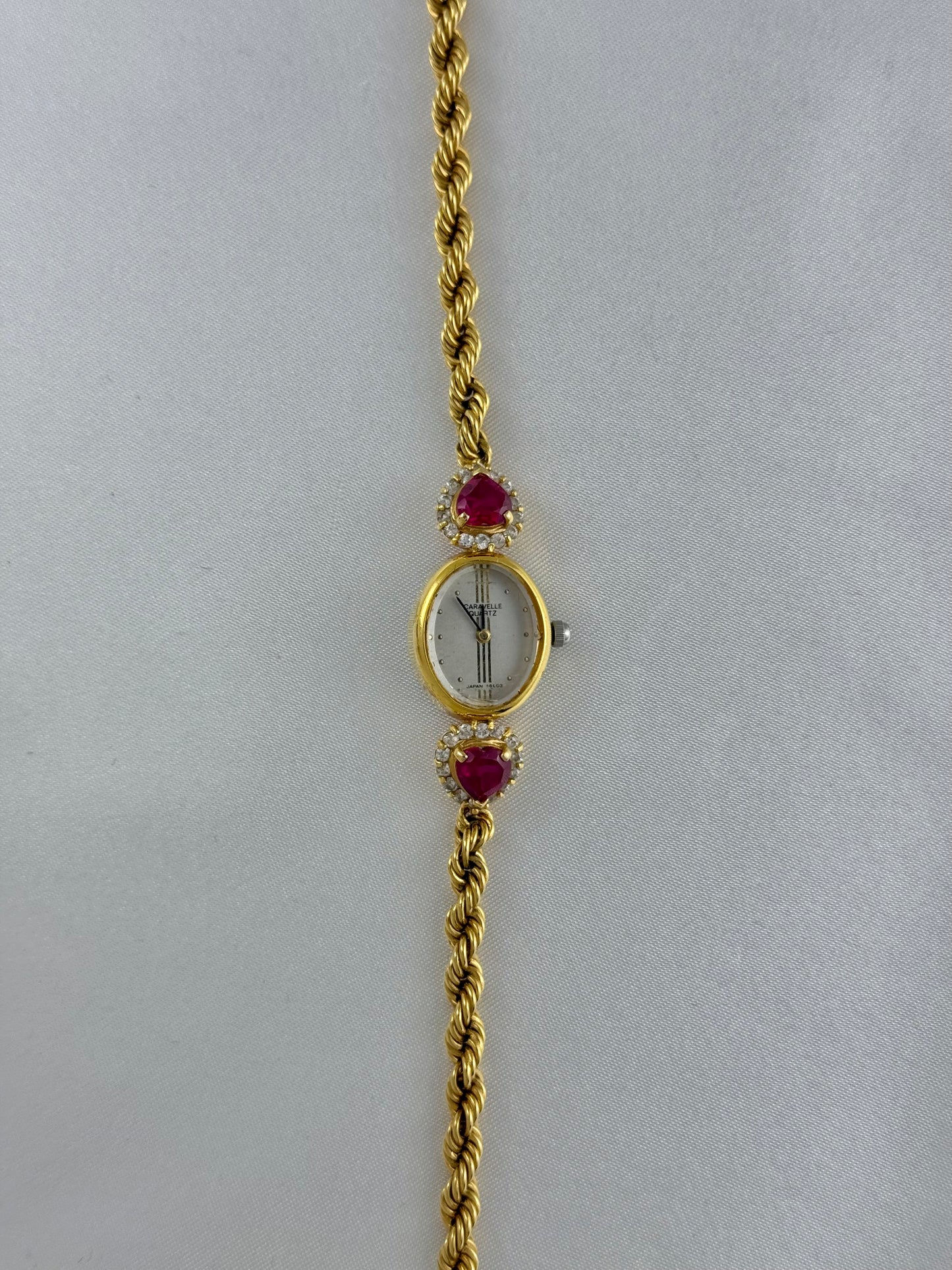 Rare Ruby Adorned Vintage Watch