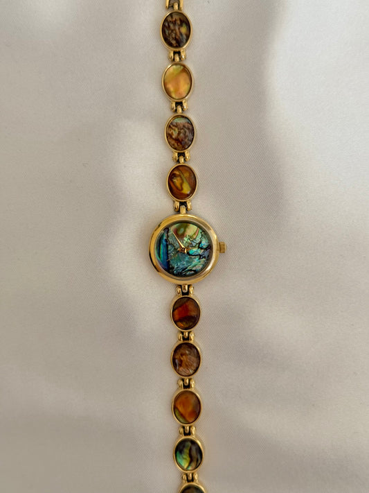 Vintage Gruen Abalone Watch