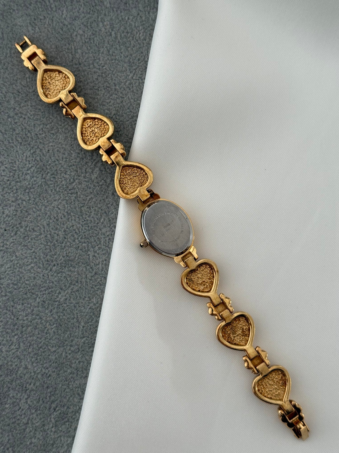 Vintage Heart Gem Watch