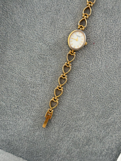 Vintage Bulova Heart Watch