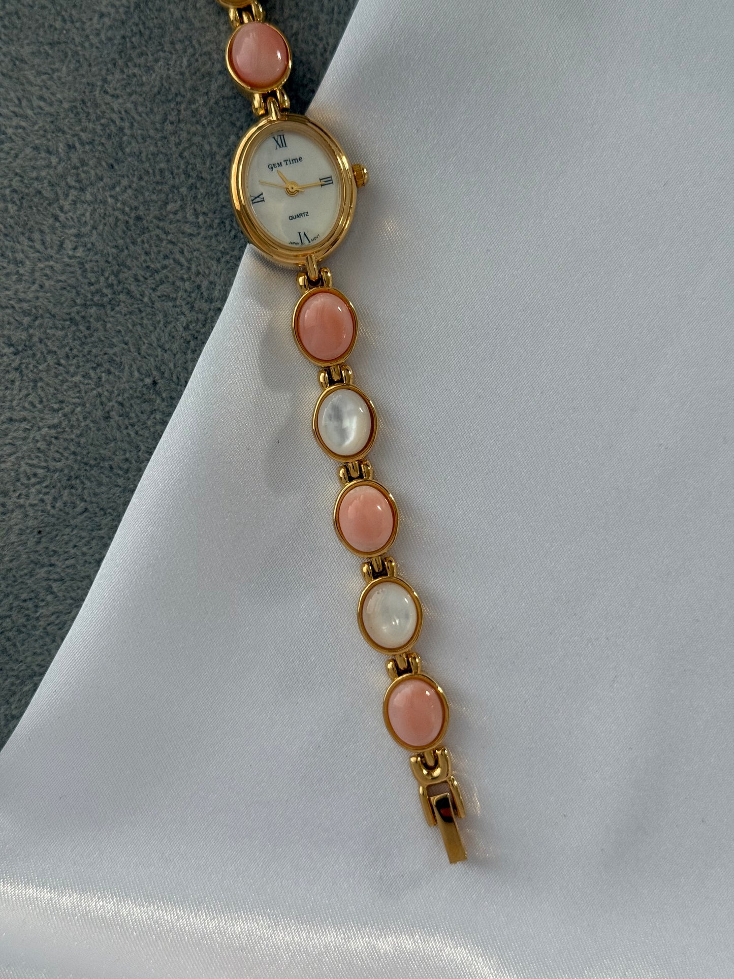 Vintage Pearly Gem Watch