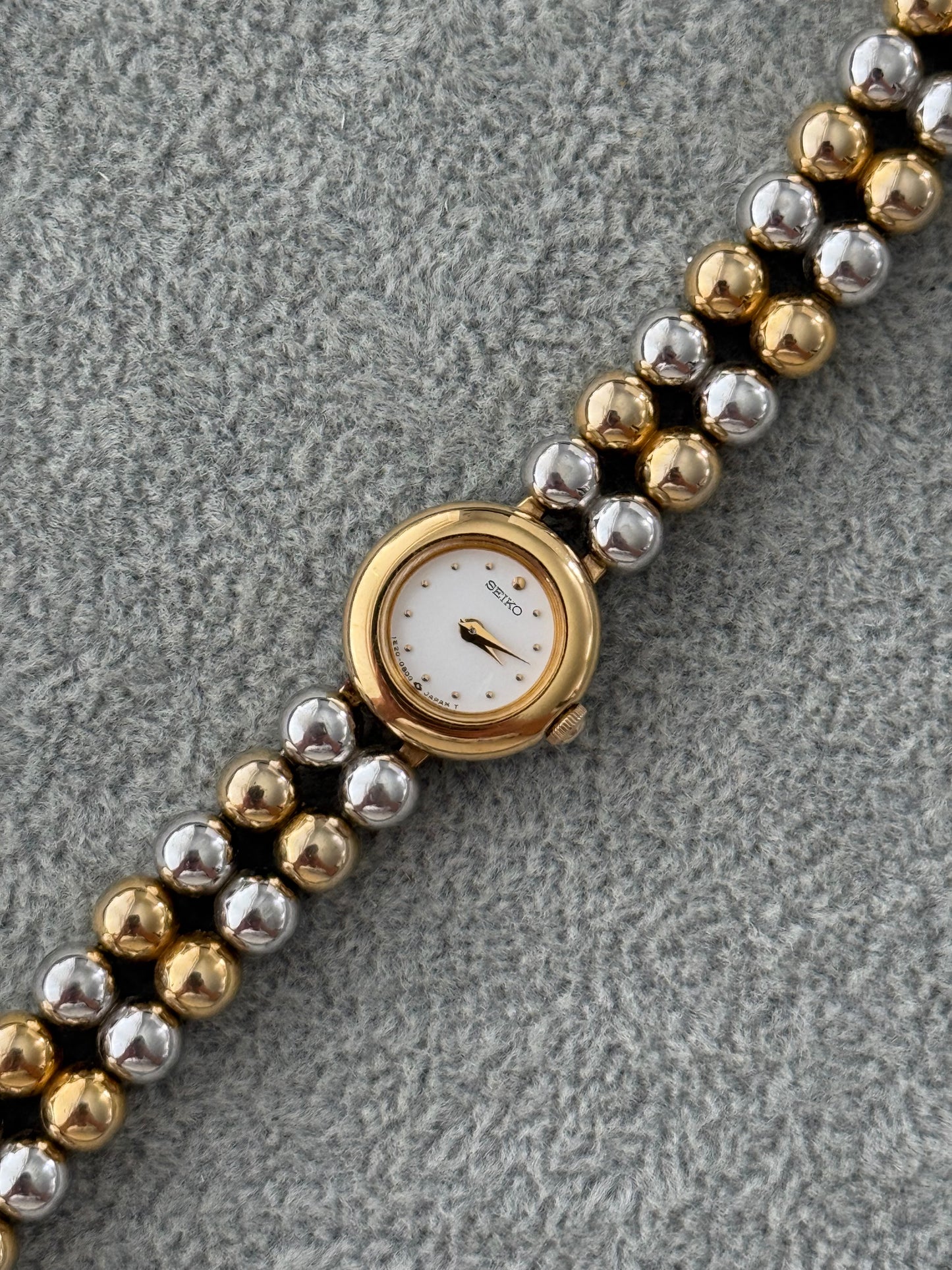 Rare Vintage Two-Tone Seiko Watch