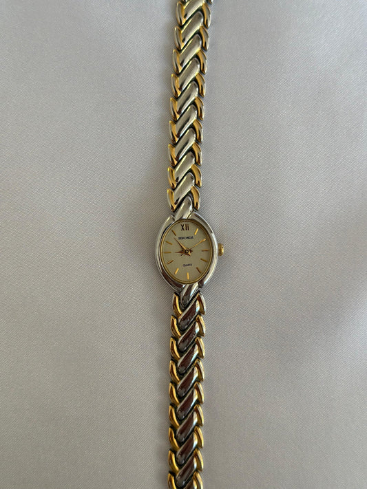 Montre bicolore vintage