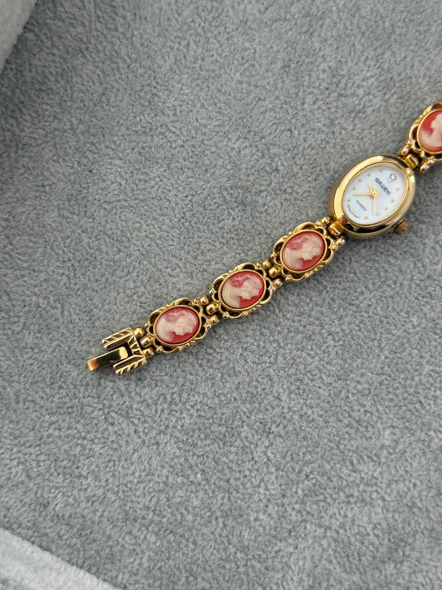 Vintage Gruen Cameo Watch