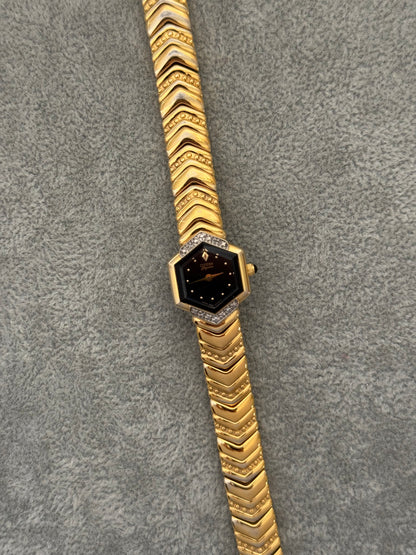Rare Diamond Bezel With Black Dial Citizen Elegance Watch