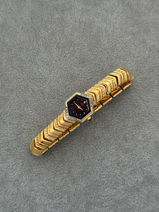 Rare Diamond Bezel With Black Dial Citizen Elegance Watch