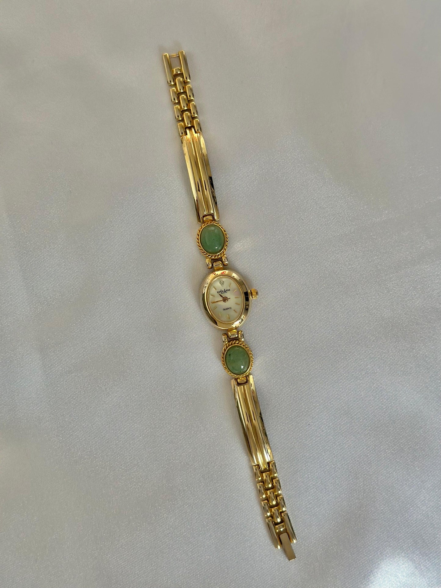 Vintage Jade Watch