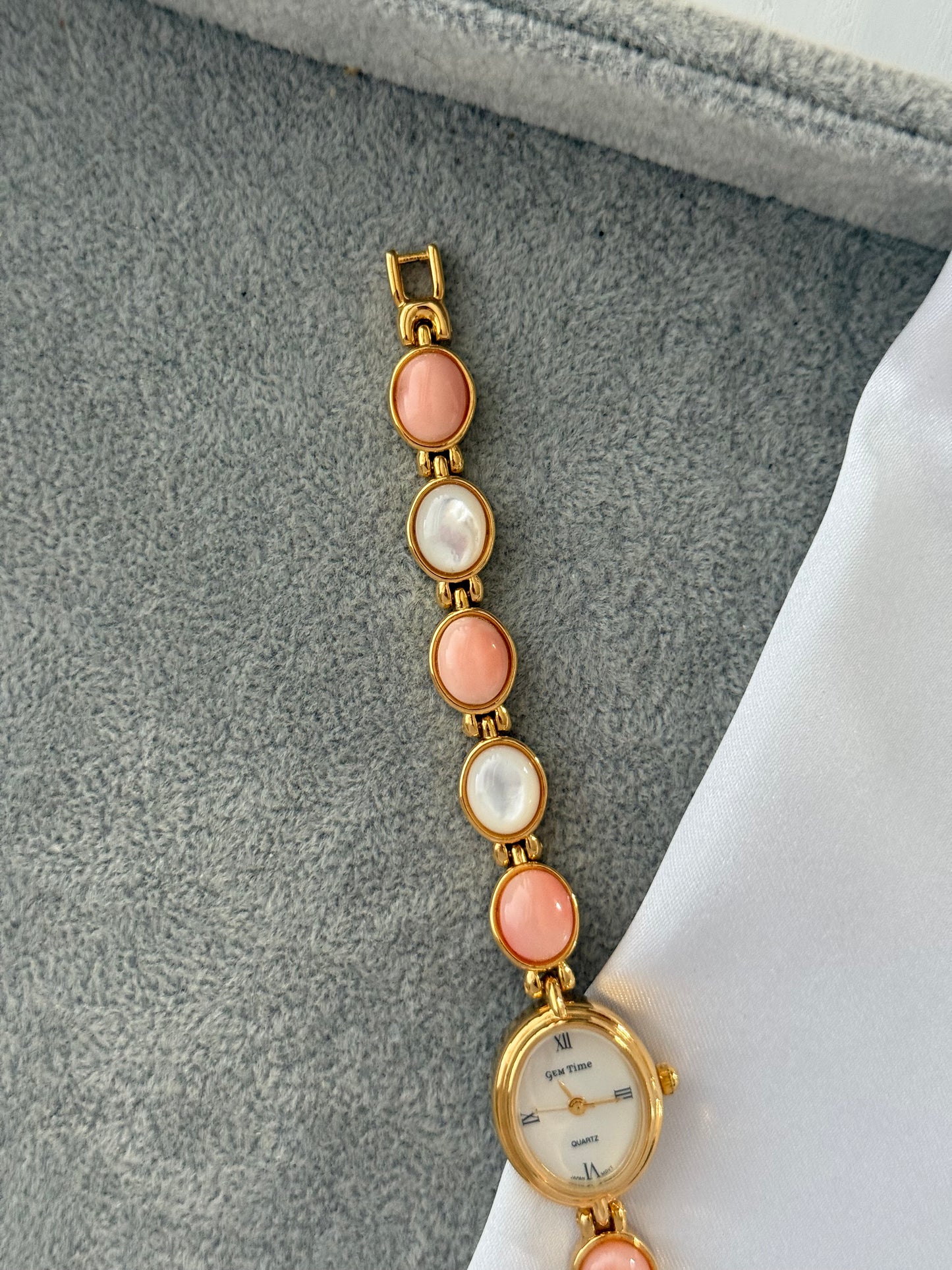 Vintage Pearly Gem Watch