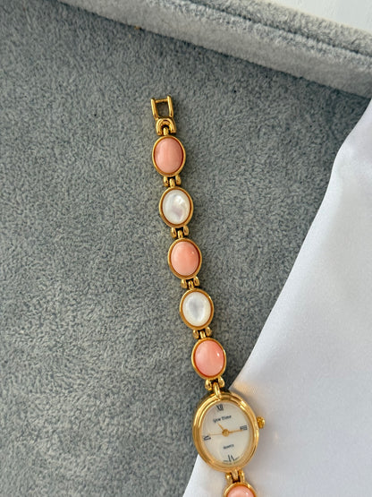 Vintage Pearly Gem Watch