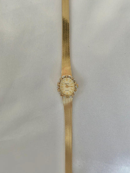 Vintage Diamond Bezel Watch