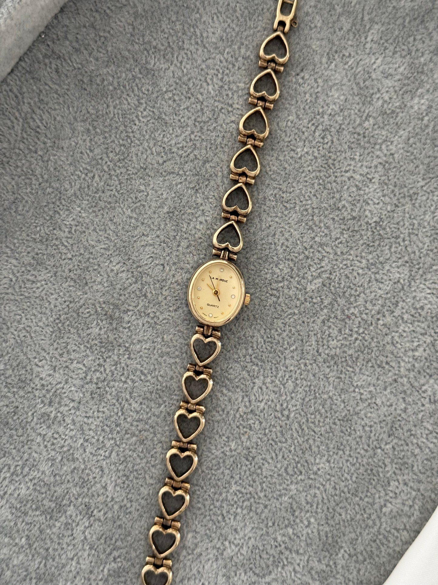 Vintage La Marque Heart Watch